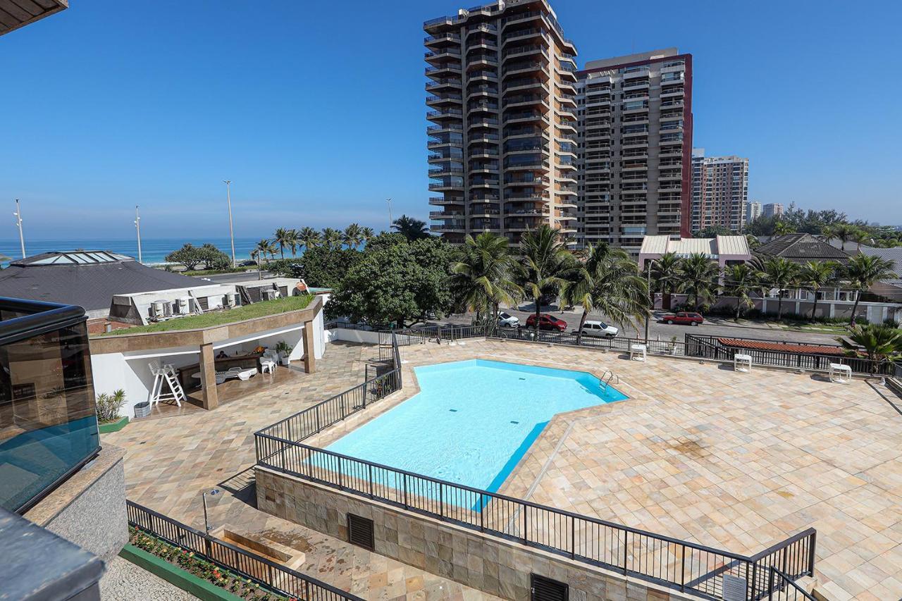 Апартаменти Acolhedor Flat A Beira-Mar Na Barra Da Tijuca Ріо-де-Жанейро Екстер'єр фото